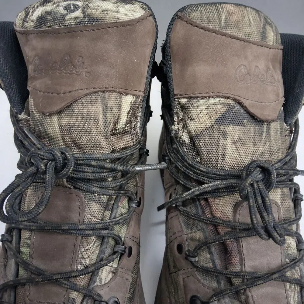 Cabela’s GORE-TEX Camo Hunting Boots Men's Size 12 D Waterproof 81-8431 Used